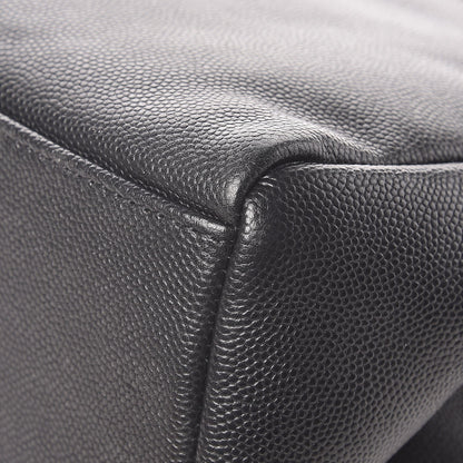 Saint Laurent Grain De Poudre Medium West Hollywood Monogram Fold-Over Black 12 of 12