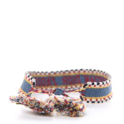 Christian Dior Woven Cotton J'Adior Friendship Bracelet 3 of 3