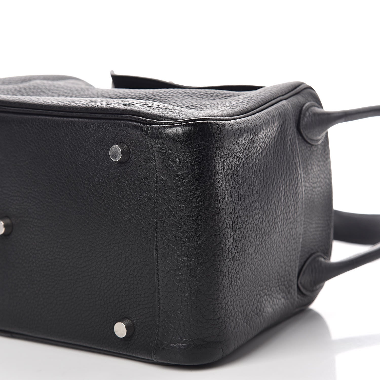 Hermes Taurillon Clemence Lindy 30 Black 9 of 12