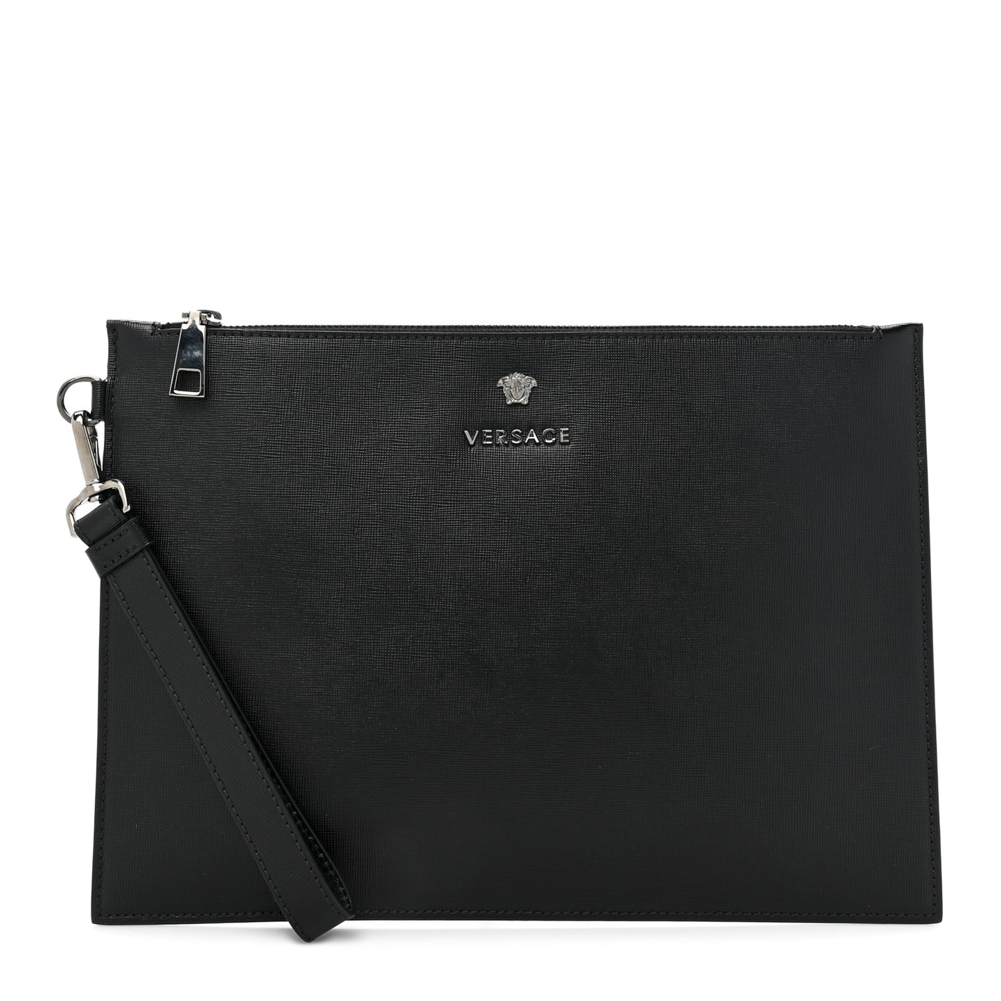 Calfskin La Medusa Pouch Black
