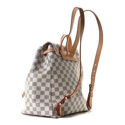 Louis Vuitton Damier Azur Sperone Backpack 2 of 8