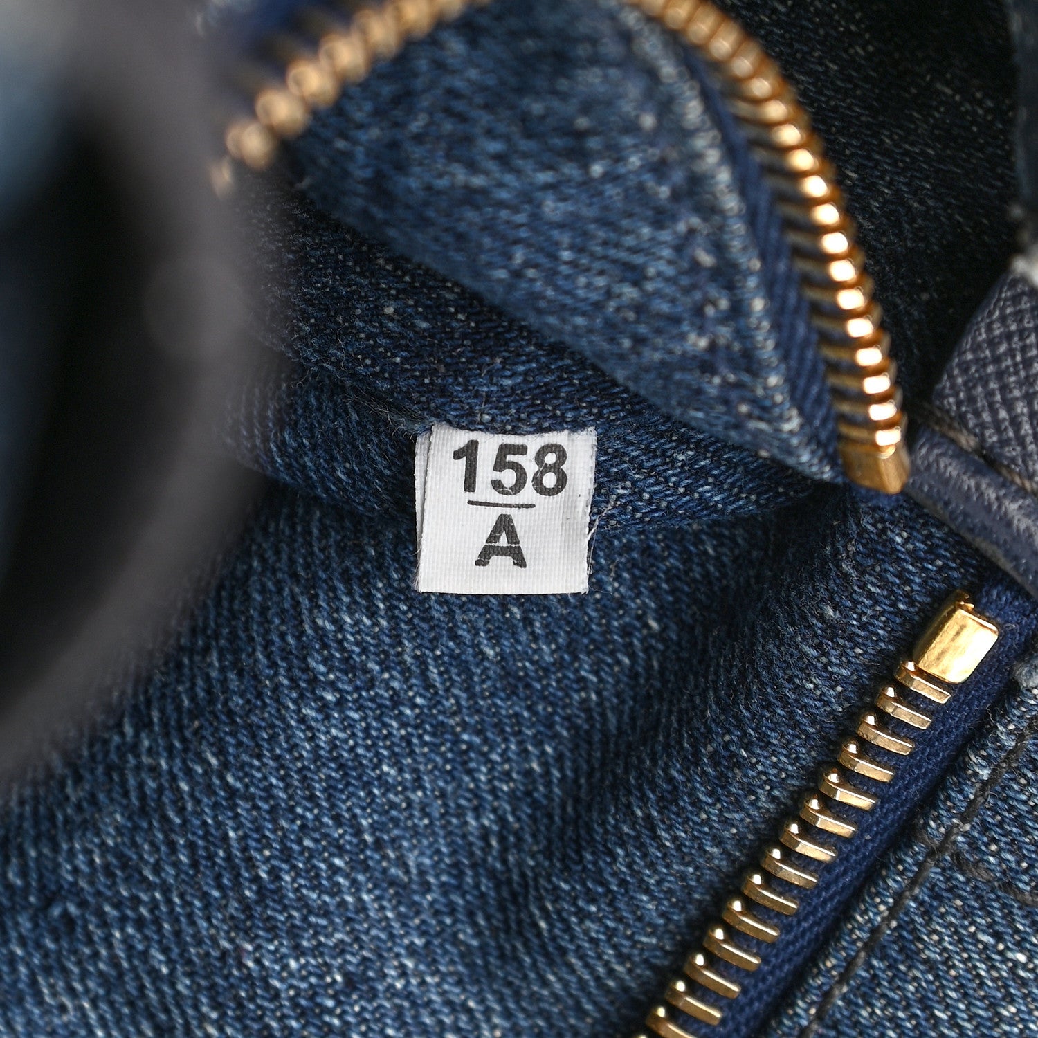 Prada Denim Small Logo Tote Avio 7 of 18