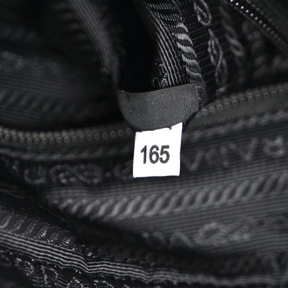 Prada Tessuto Nylon Saffiano Logo Camera Bag  Black 7 of 11