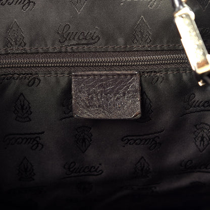 Gucci Guccissima Large New Ladies Web Hobo Dark Brown 11 of 11