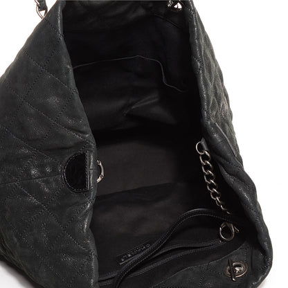 Chanel Iridescent Calfskin VIP Large Tote Black 6 of 8