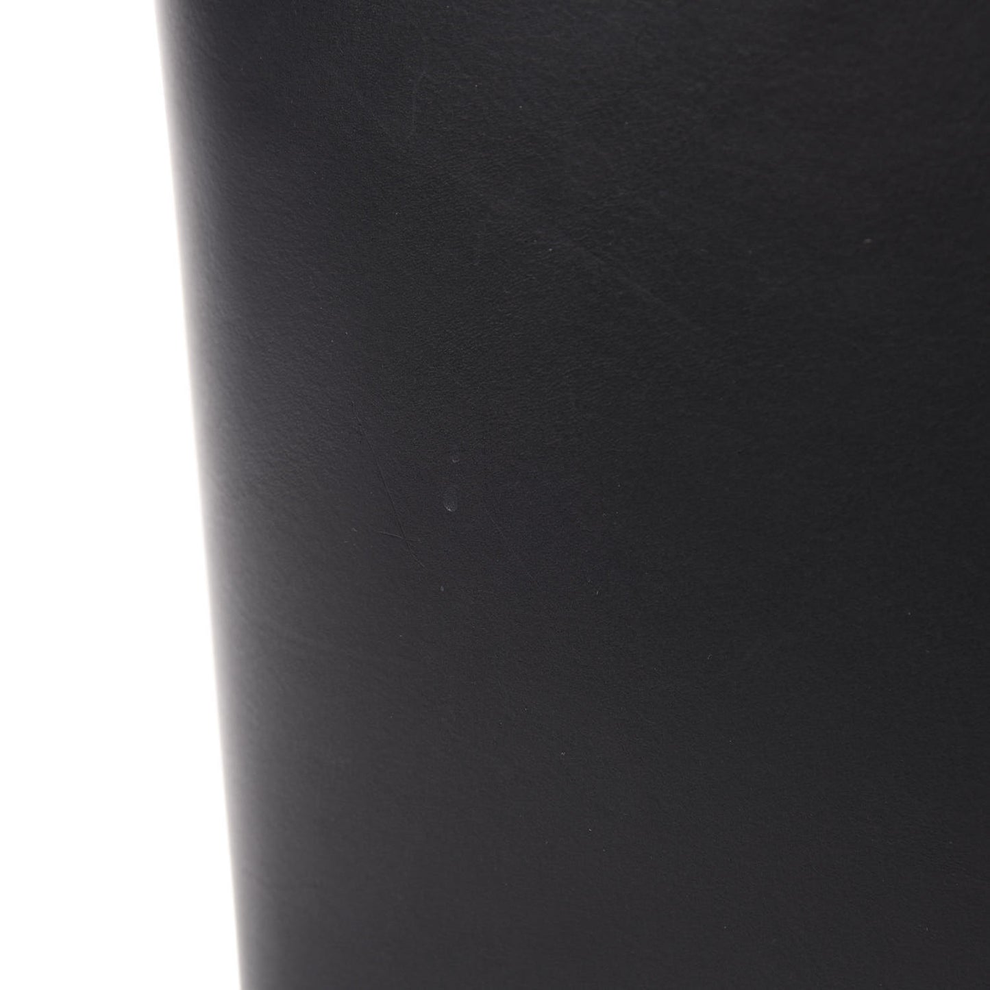 Calfskin Large Shopping Tote Black Flamma