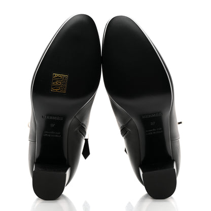 Hermes Calfskin Saint Germain Ankle Boots 37 Black 5 of 9