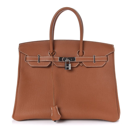 Hermes Togo Birkin 35 Gold 1 of 35