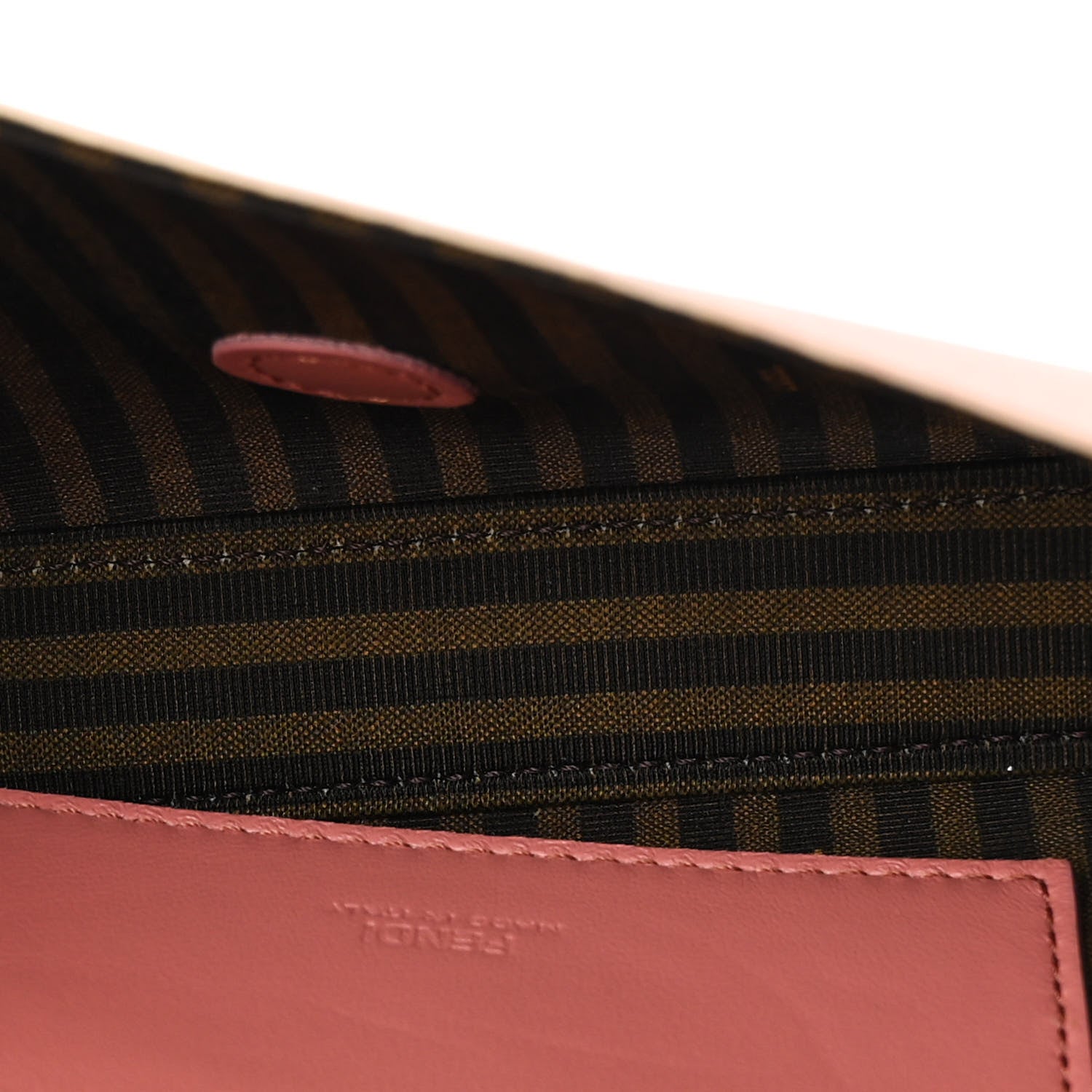 Fendi Silk Satin Phone Baguette Blush 5 of 13