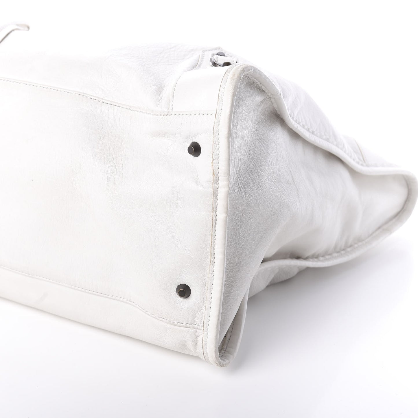 Agneau Classic Hardware Weekender White