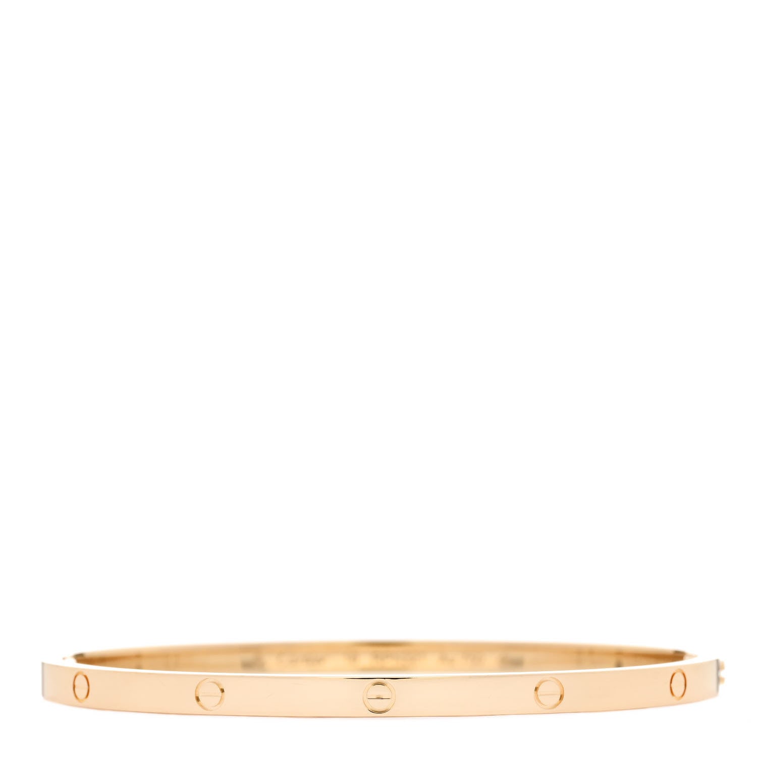 Cartier 18K Yellow Gold Small LOVE Bracelet 18 1 of 5