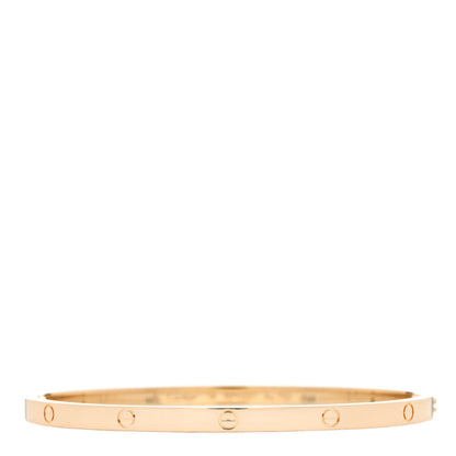 Cartier 18K Yellow Gold Small LOVE Bracelet 18 1 of 5