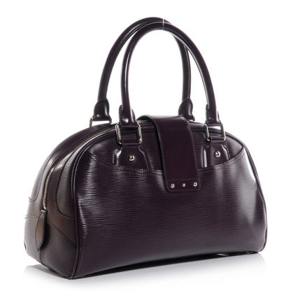 Louis Vuitton Epi Bowling Montaigne GM Cassis 3 of 7