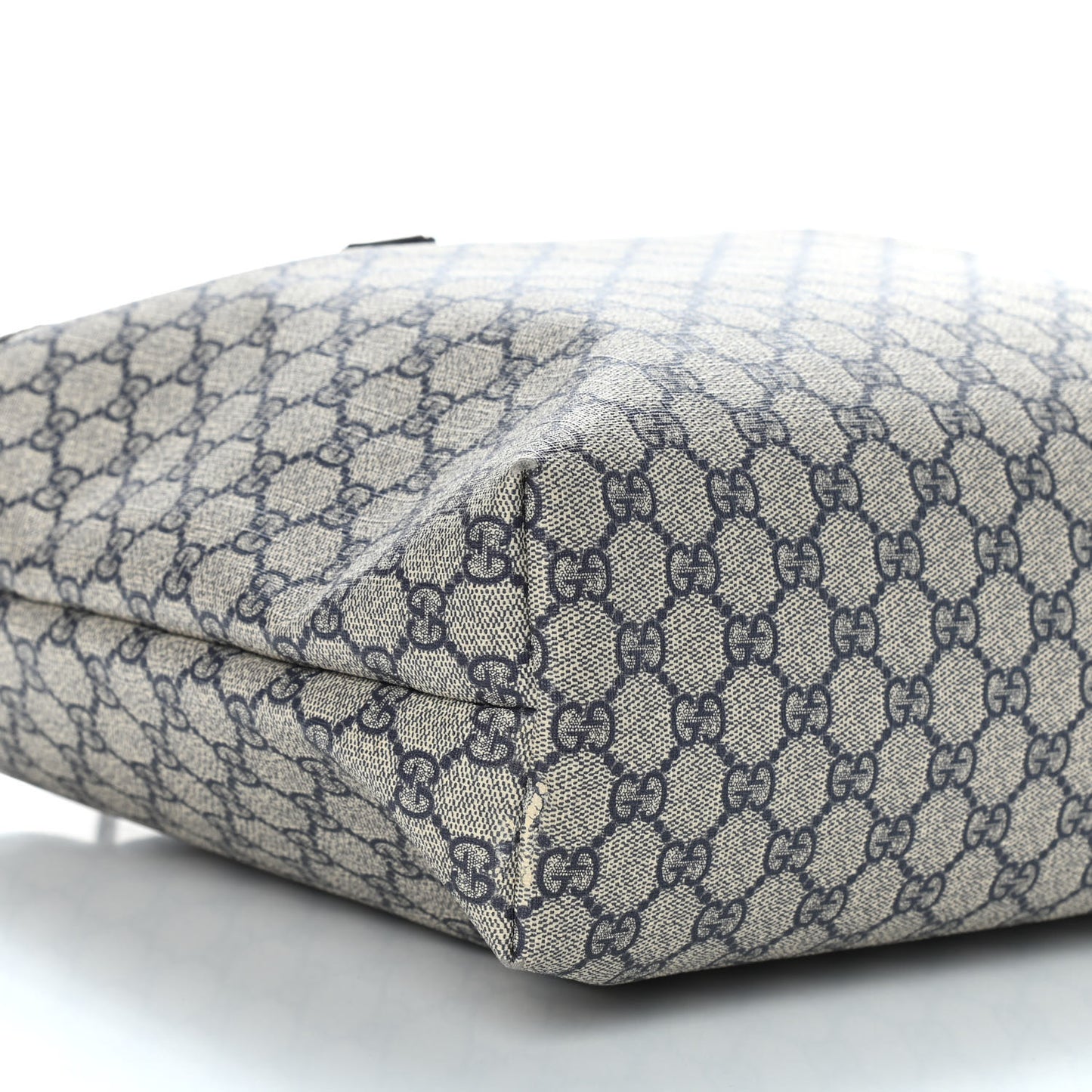 GG Plus Monogram Medium Signature Web Loop Tote Navy