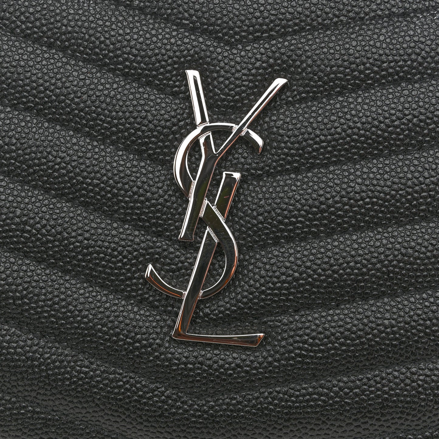 Grain De Poudre Matelasse Monogram Mini Lou Camera Bag Black