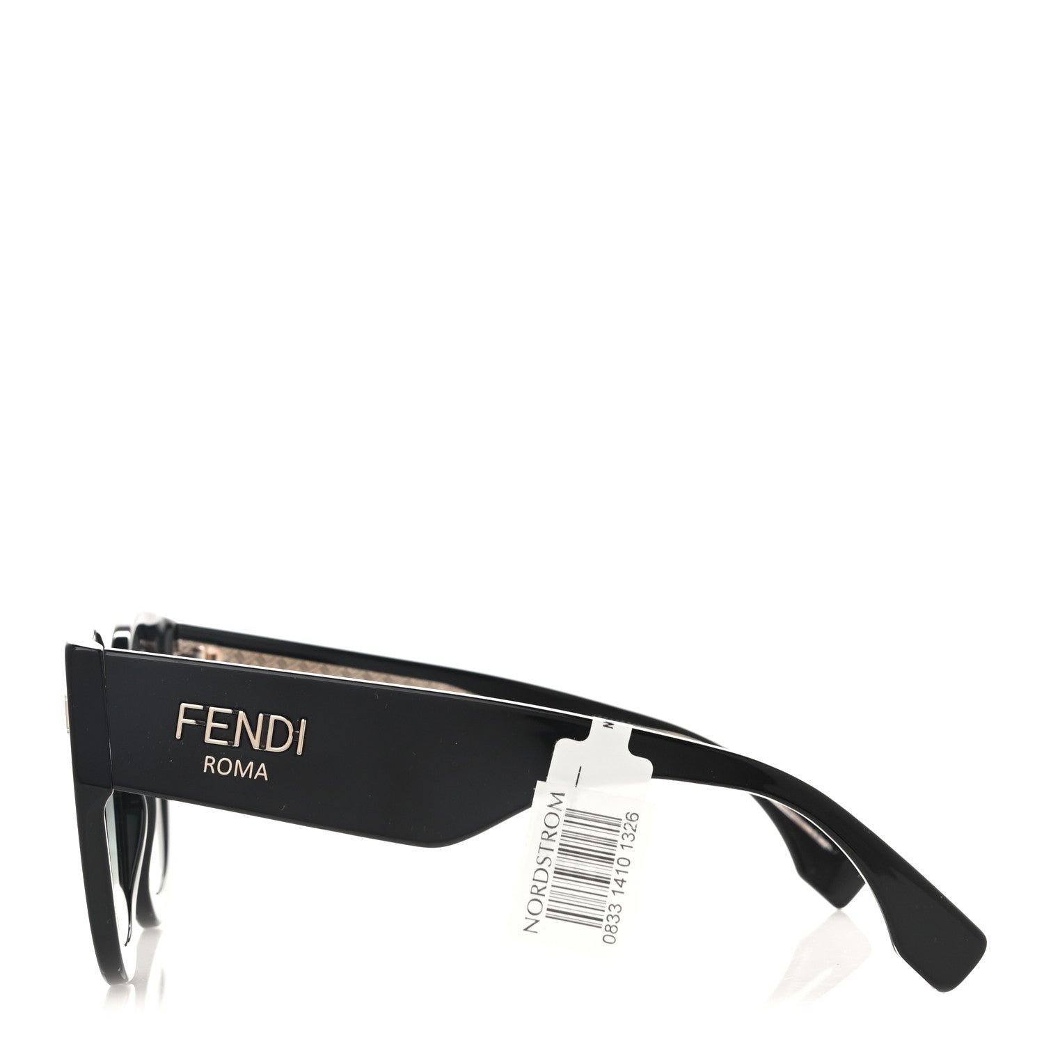 Fendi Acetate Cat Eye Sunglasses FF0452 Black 3 of 8