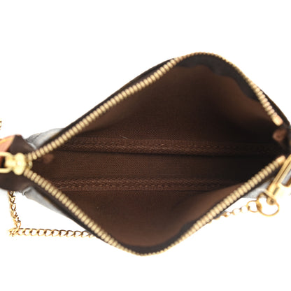 Louis Vuitton Monogram Mini Pochette Accessories 6 of 9