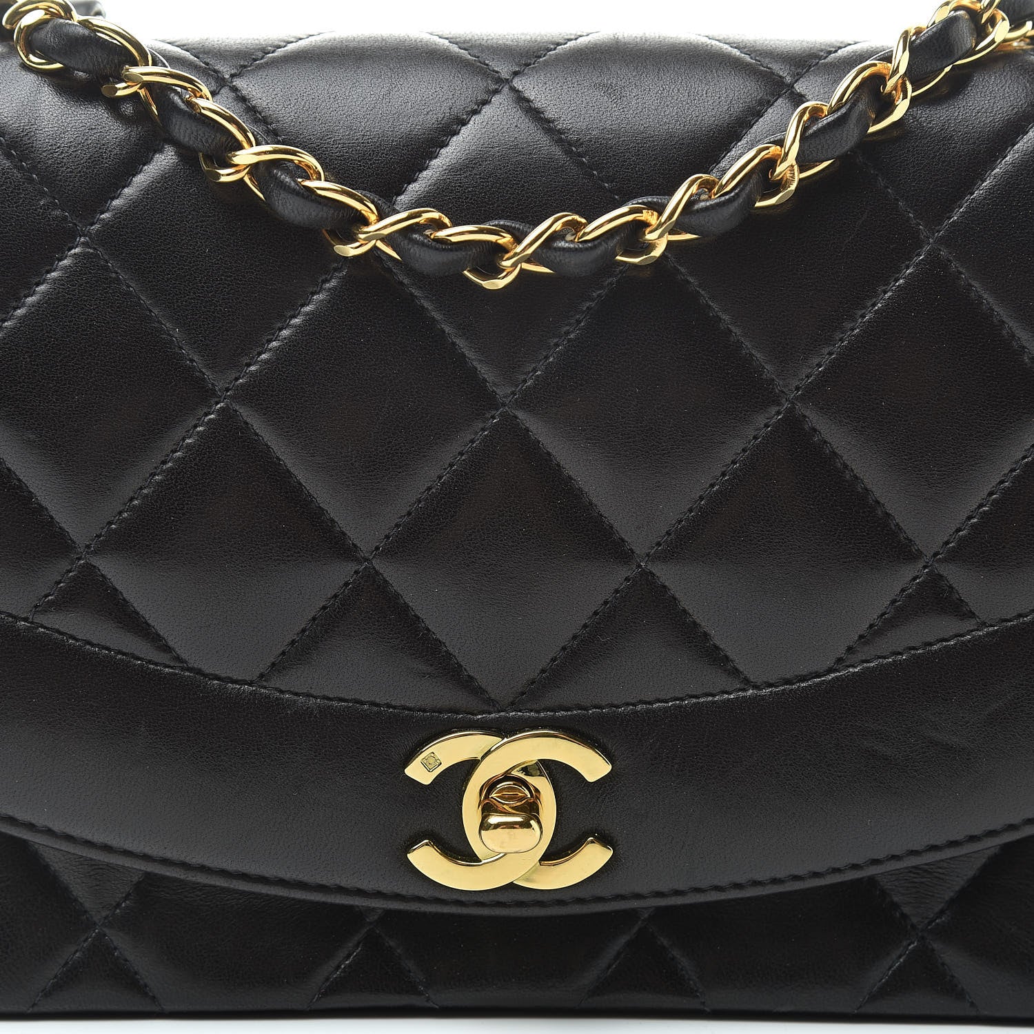 Chanel Lambskin Quilted Small Single Flap Brown 9 of 18