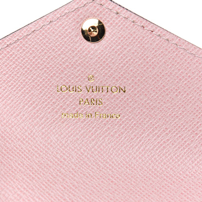 Louis Vuitton Monogram Giant Zoe Wallet Rouge Rose 5 of 5
