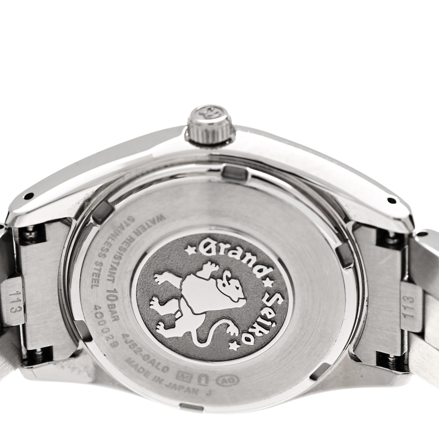 Grand Seiko Stainless Steel 28mm Heritage Collection Quartz Watch White STGF359 4 of 5