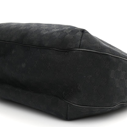 Gucci Monogram Large New Ladies Web Hobo Black 10 of 13