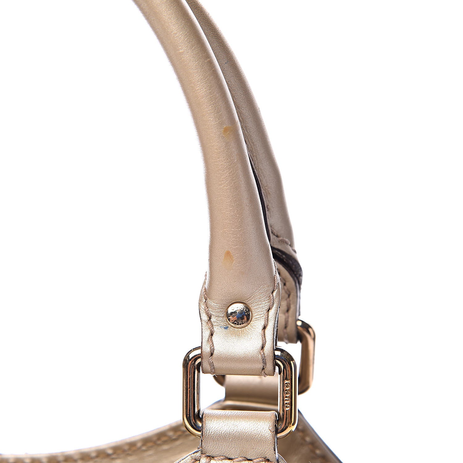 Gucci Guccissima Medium Sukey Tote Champagne 13 of 20