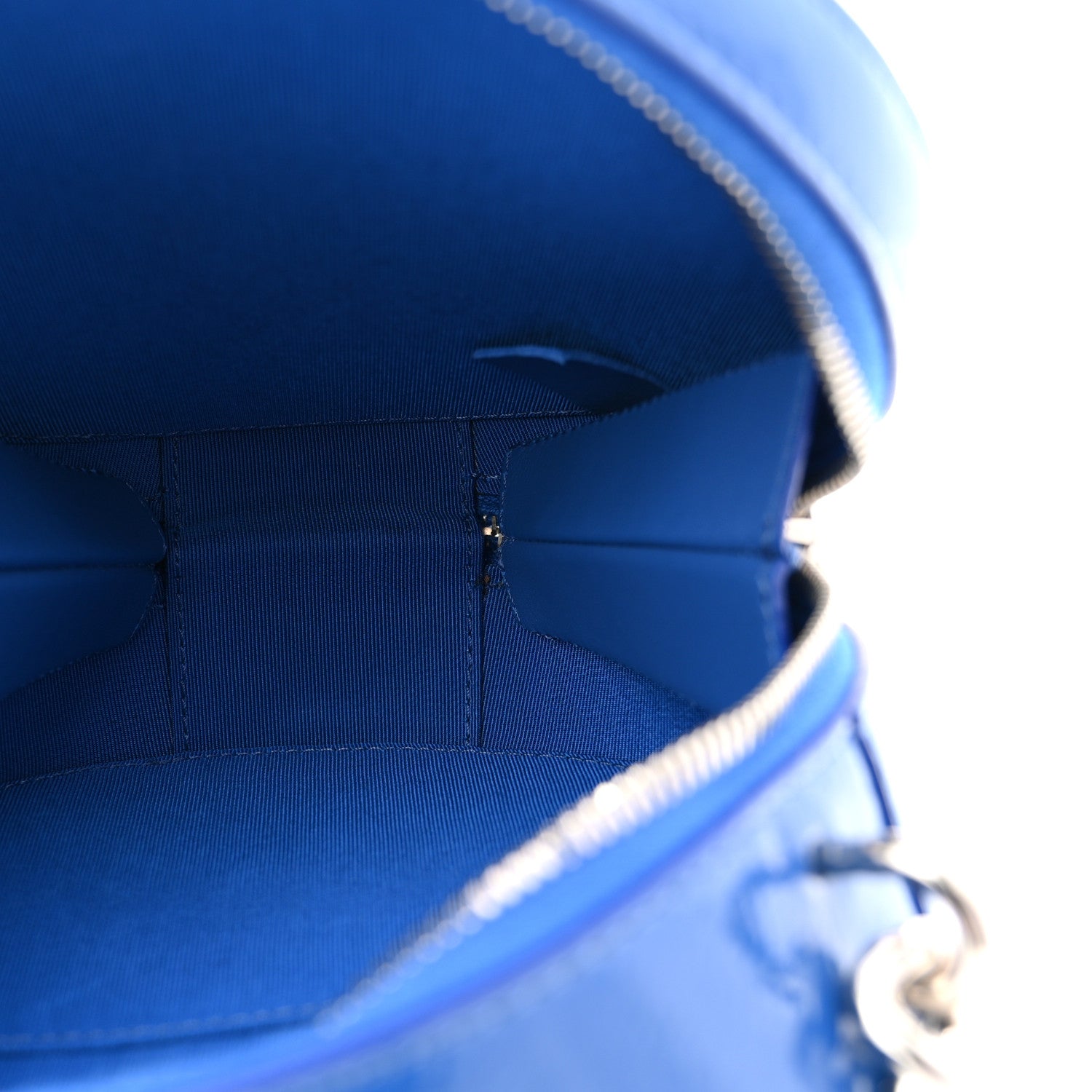 Chanel Patent Round As Earth Evening Bag Blue 5 of 10