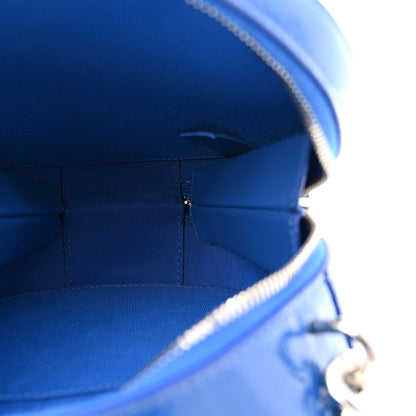 Chanel Patent Round As Earth Evening Bag Blue 5 of 10