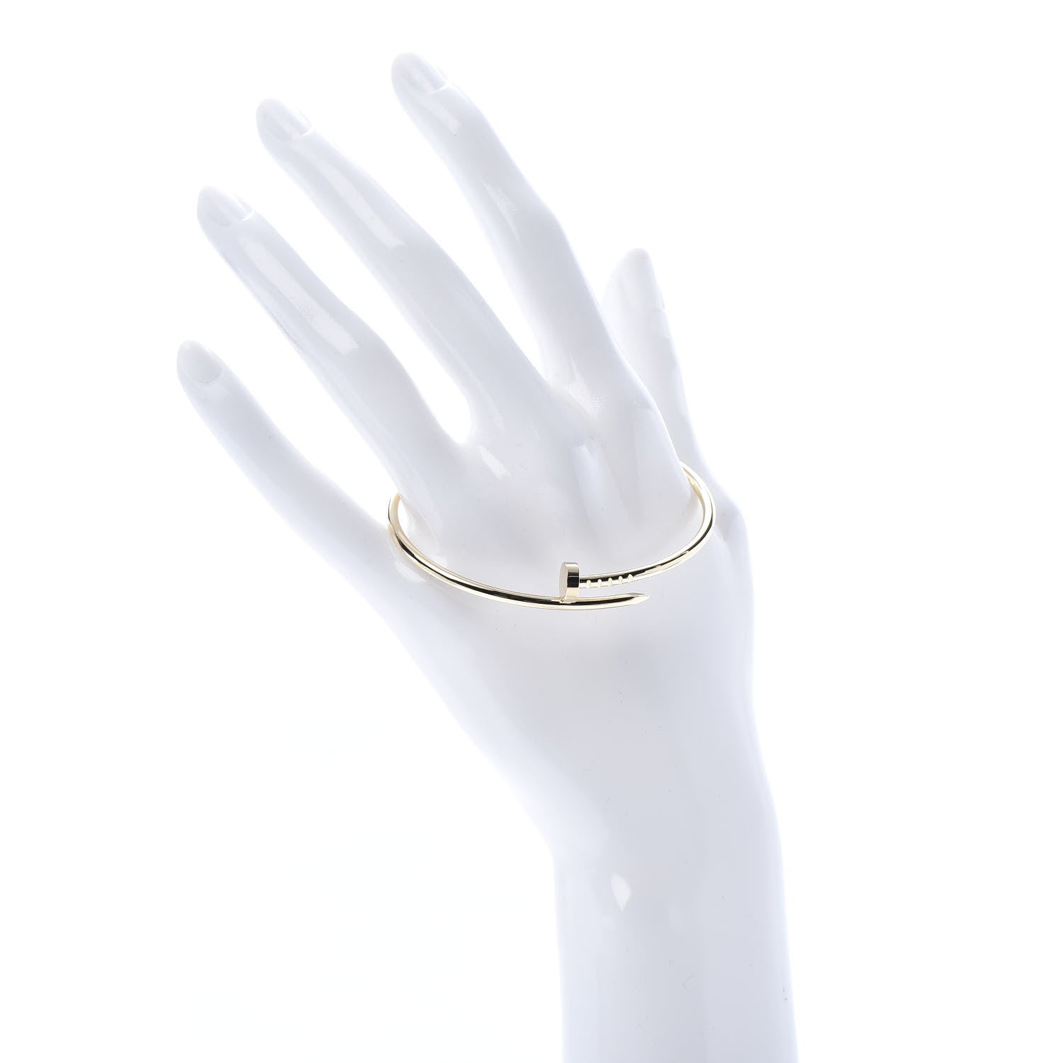 Cartier 18K Yellow Gold Small Juste Un Clou Bracelet 17 2 of 5