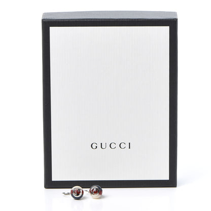 Gucci Resin Web Earrings Red Blue White 6 of 6