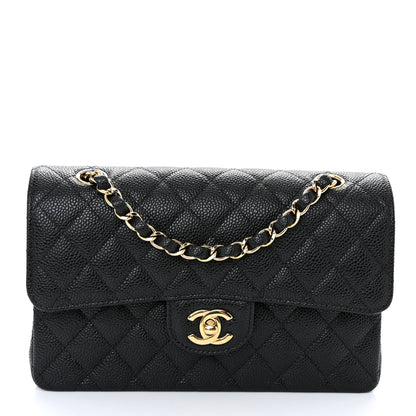 Chanel Caviar Quilted Small Double Flap Black 1 of 10
