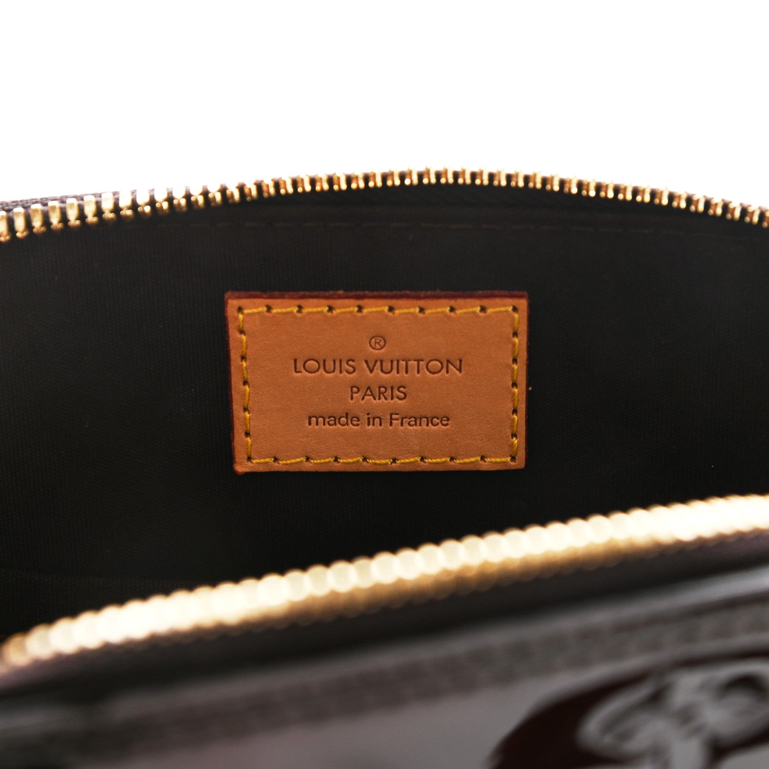 Louis Vuitton Vernis Alma BB Amarante 6 of 9