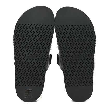 Hermes Calfskin Medor Studded Womens Chypre Sandals 38 Black 6 of 10