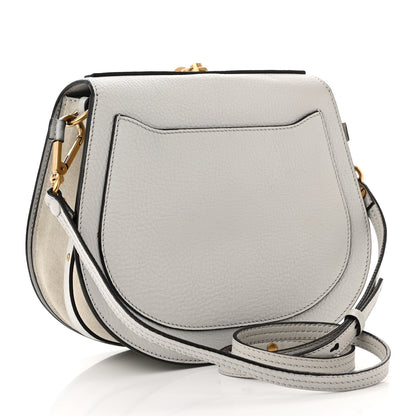 Chloe Calfskin Suede Medium Nile Bracelet Bag Cloudy Blue 2 of 9