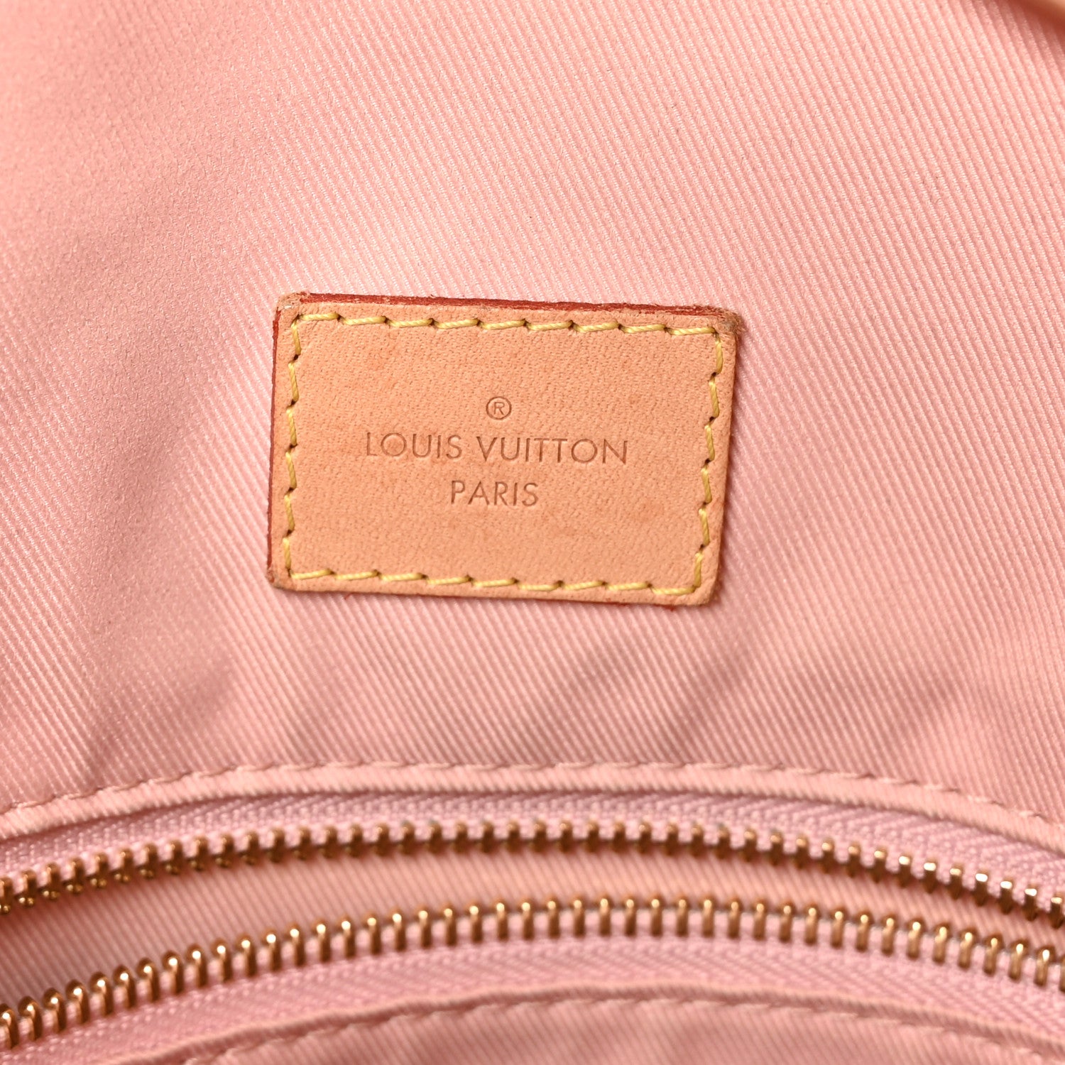 Louis Vuitton Damier Azur Graceful MM Rose Ballerine 6 of 9