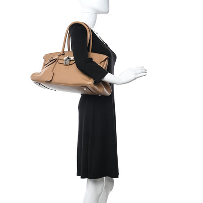 Hermes Taurillon Clemence JPG Birkin 42 Biscuit 2 of 11