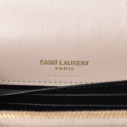 Saint Laurent Smooth Calfskin Monogram Kate Belt Bag Beige 6 of 10