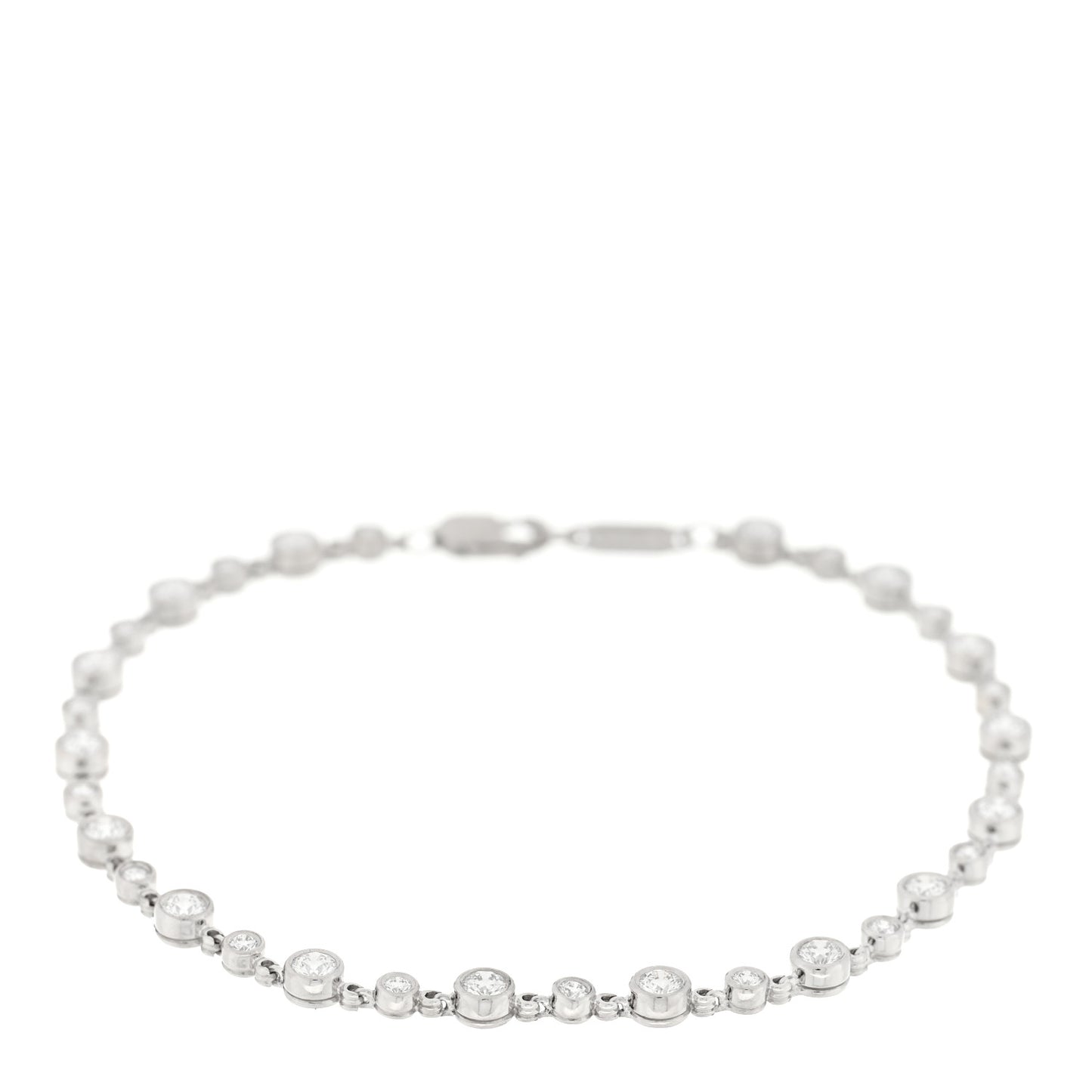 Platinum Diamond 1.35ctw Swing Bracelet