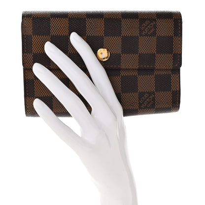 Louis Vuitton Damier Ebene Alexandra Wallet 2 of 13