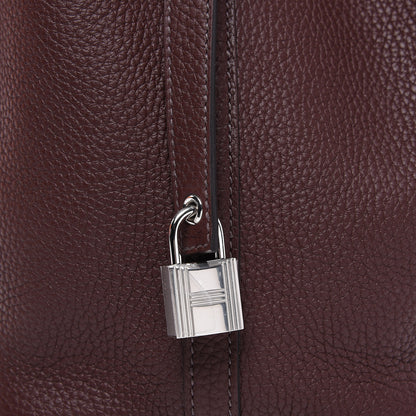 Hermes Taurillon Clemence Picotin Lock 18 PM Havane 8 of 9