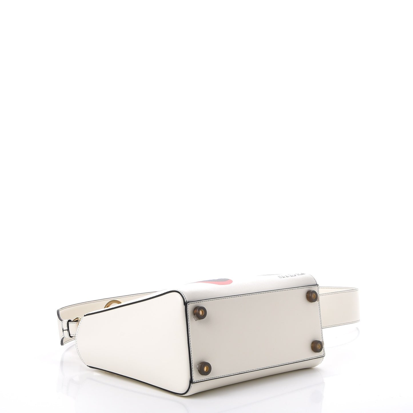 Calfskin Niki De Saint Phalle Love Medium Supple Lady Dior Off White