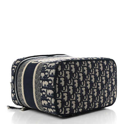 Christian Dior Oblique Diortravel Vanity Case Blue 4 of 6
