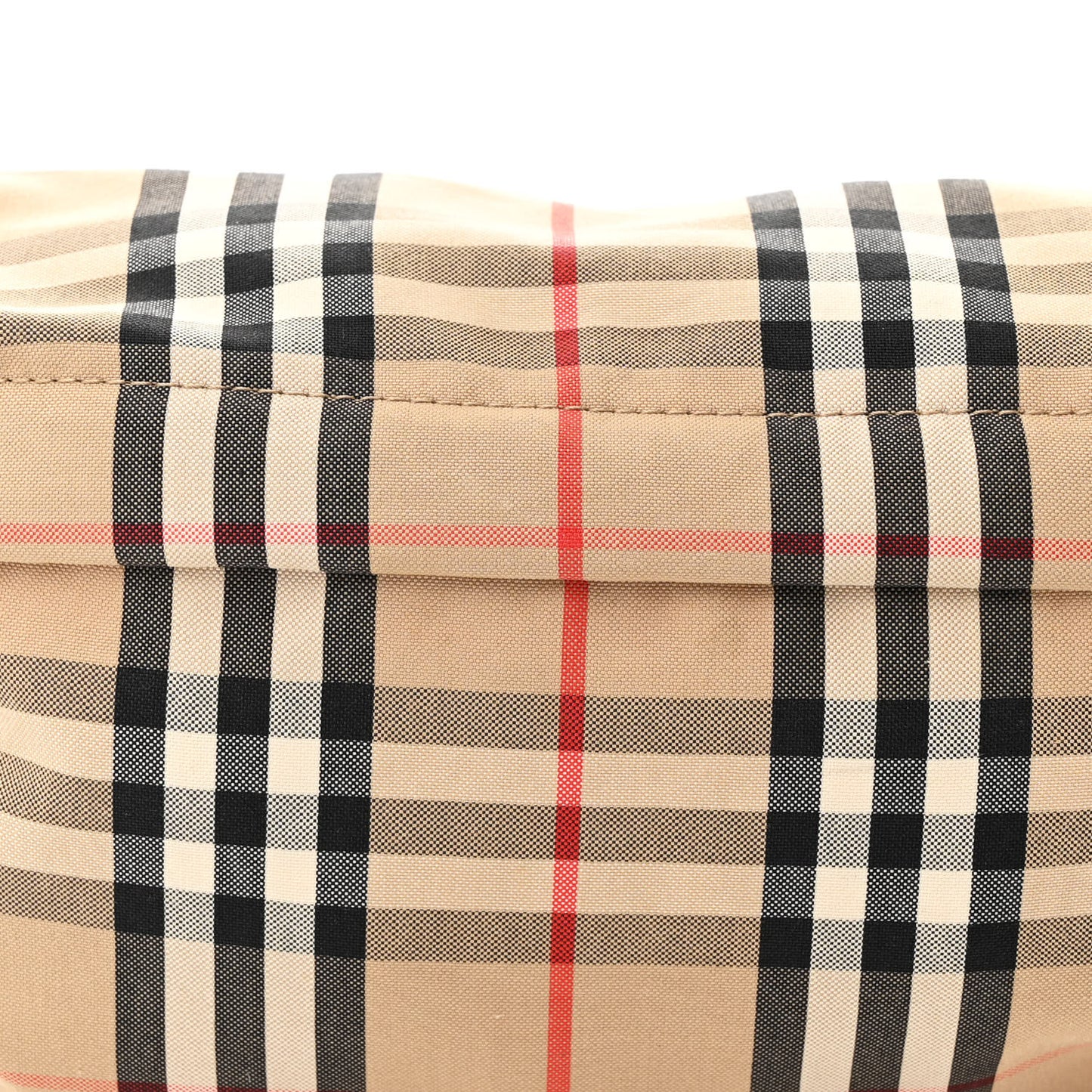 Nylon Vintage Check Medium Sonny Bum Bag Archive Beige Black