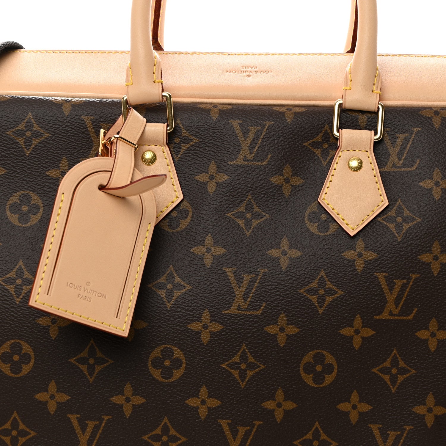 Louis Vuitton Monogram Garment Cover 2 Hangers 7 of 10