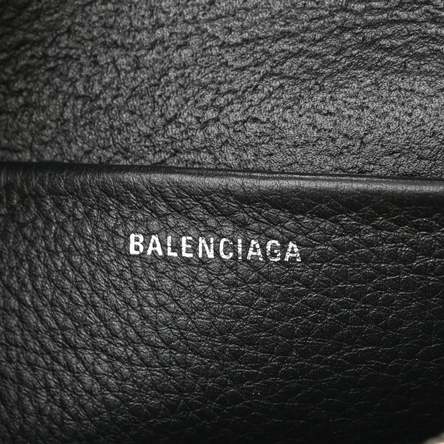 Balenciaga Calfskin Political Campaign Logo S Everyday Camera Bag Bleu 6 of 10