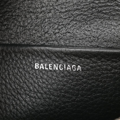 Balenciaga Calfskin Political Campaign Logo S Everyday Camera Bag Bleu 6 of 10