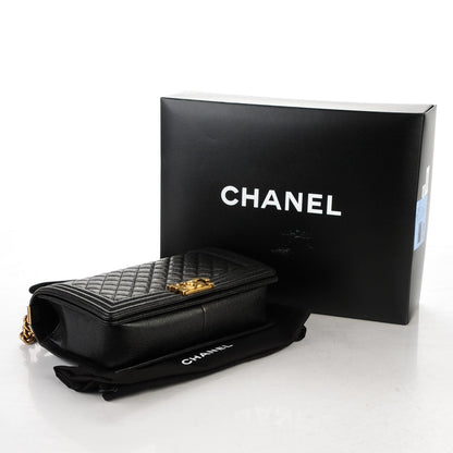 Chanel Caviar Quilted New Medium Boy Flap Black 4 of 7