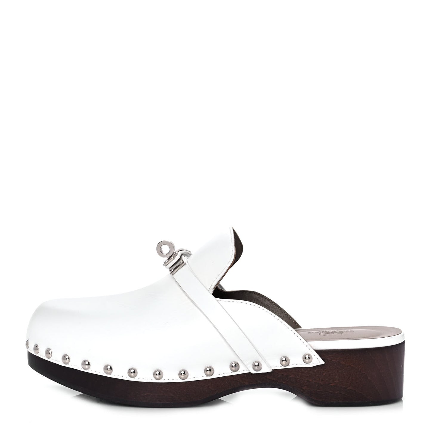 Calfskin Carlotta Mules 37 White