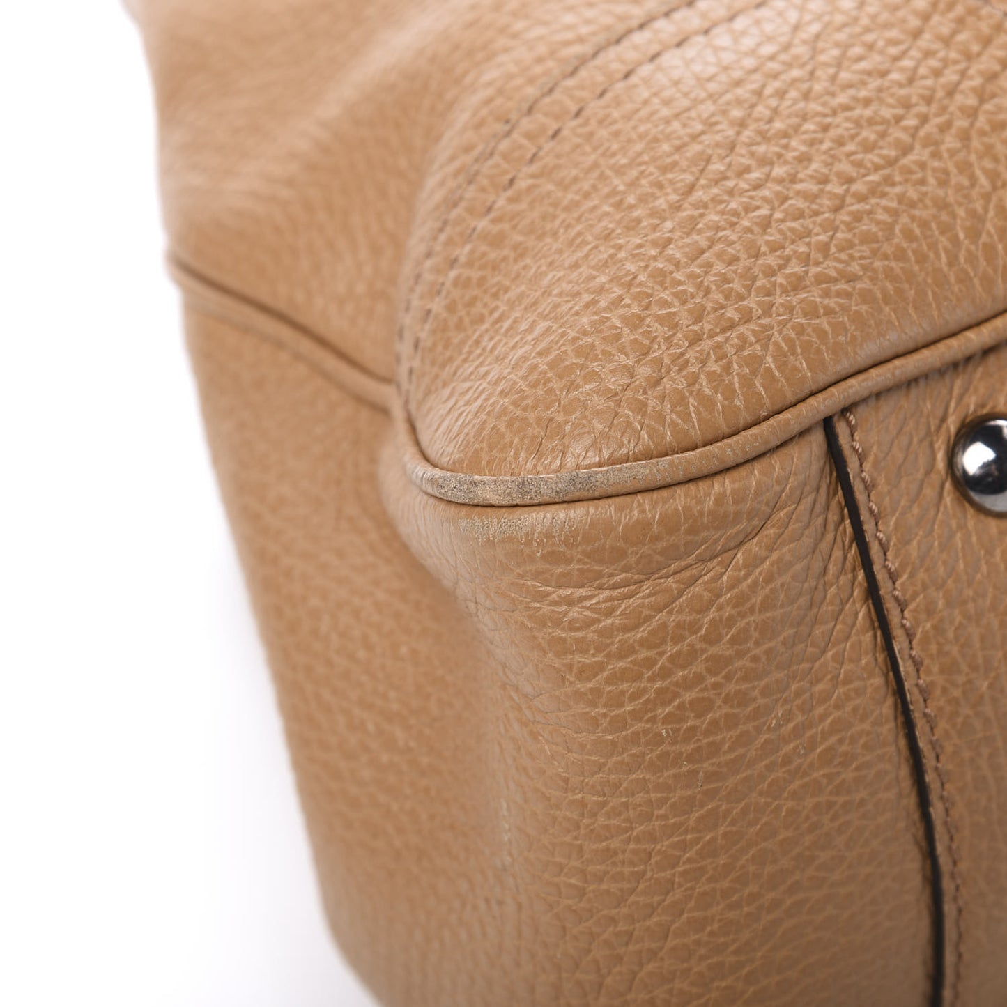 Calfskin Medium Princy Tote Brown
