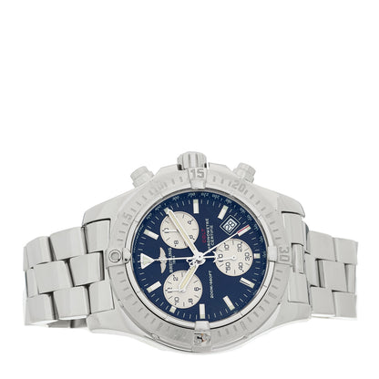 Breitling Stainless Steel 41mm Colt Chronograph Quartz Watch Blue A73380 2 of 4
